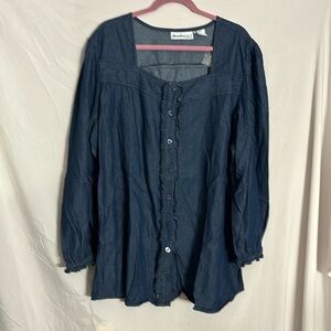 Denim 24/7 NWT denim tunic